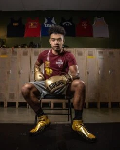 TITLE Boxing Ring Mamba Shoes -Top Boxing Store TBS20 GD BK