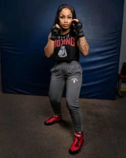 TITLE Boxing Ring Mamba Shoes -Top Boxing Store TBS20 RD BK