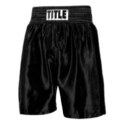 TITLE Boxing Edge Boxing Trunks 2.0 -Top Boxing Store TBTC2 BK BK 1