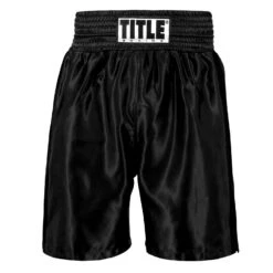 TITLE Boxing Edge Boxing Trunks 2.0 -Top Boxing Store TBTC2 BK BK 2
