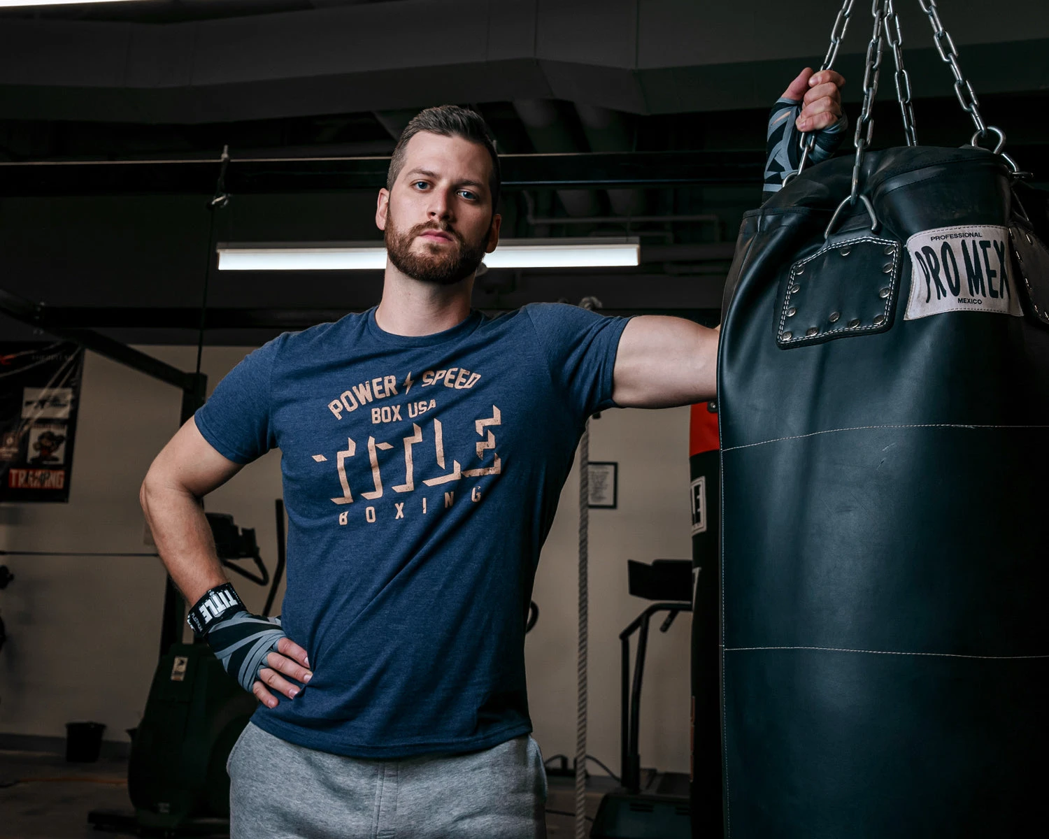 TITLE Boxing Power And Speed Tee 3 TITLE Boxing Power And Speed Tee - Image 3