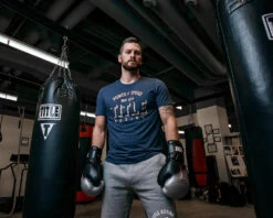 TITLE Boxing Power And Speed Tee 11 TITLE Boxing Power And Speed Tee -Top Boxing Store TBTS211BL 2