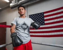 TITLE Boxing Snapshot Tee -Top Boxing Store TBTS219GR 1