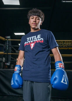 TITLE Boxing Altered Icon Tee -Top Boxing Store TBTS220NV 2