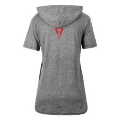 TITLE Boxing Women's Vintage Short Sleeve Hooded Tee -Top Boxing Store TBWTS213 GR 2