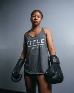 TITLE Boxing Women's Striped Wordmark Cropped Tank -Top Boxing Store TBWTS216CH 1 9308eb9e 27dc 43fd 826b f0cd57a38bed