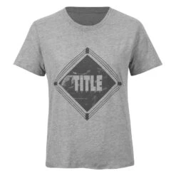 TITLE Boxing Women's Snapshot Tee -Top Boxing Store TBWTS219 GR 1