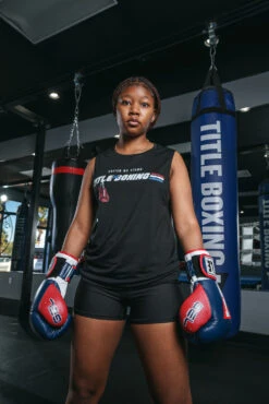 TITLE Boxing United Women's Tank -Top Boxing Store TBWTS2T06BK 1