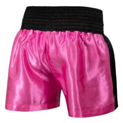 TITLE Boxing Professional Women’s Satin Striped Boxing Trunks -Top Boxing Store TPBTW2 PK BK 3