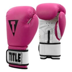 TITLE Premier Leather Super Bag Gloves 2.0 -Top Boxing Store TSBG2 PK WH 002