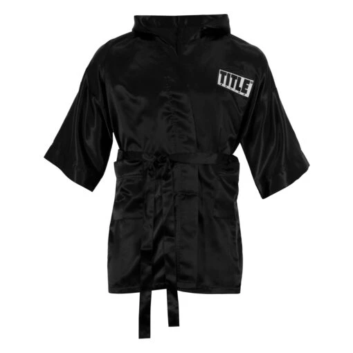 TITLE Boxing Pro Fingertip Robe 2.0 -Top Boxing Store TSRF2 BK 1