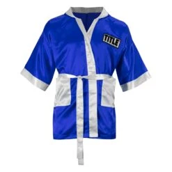 TITLE Boxing Pro Fingertip Robe 2.0 -Top Boxing Store TSRF2 BL WH 1