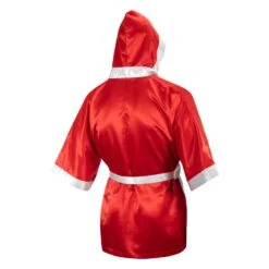TITLE Boxing Fingertip Robe -Top Boxing Store TSRF2 RD WH 3