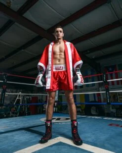 TITLE Boxing Fingertip Robe -Top Boxing Store TSRF2RDWH 3