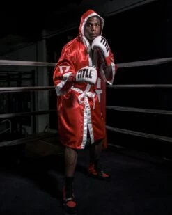 TITLE Boxing Full Length Robe -Top Boxing Store TSRFL RD