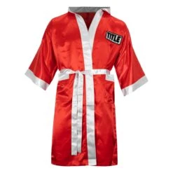 TITLE Boxing Pro Full Length Robe 3.0 -Top Boxing Store TSRFL3 RD WH 1