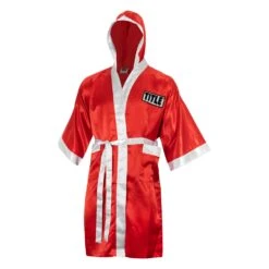 TITLE Boxing Pro Full Length Robe 3.0 -Top Boxing Store TSRFL3 RD WH 2