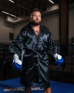 TITLE Boxing Pro Full Length Robe 3.0 -Top Boxing Store TSRFL3BK 2