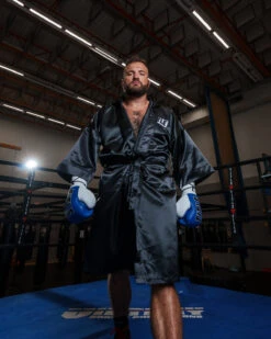 TITLE Boxing Pro Full Length Robe 3.0 -Top Boxing Store TSRFL3BK 3