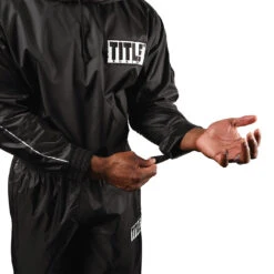 TITLE Boxing Sauna Suit With Hood 16 TITLE Boxing Sauna Suit With Hood -Top Boxing Store TSS BK 4