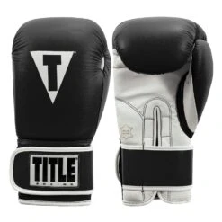 TITLE Boxing Pro Style Leather Training Gloves 3.0 28 TITLE Boxing Pro Style Leather Training Gloves 3.0 -Top Boxing Store TVVTG3 BK WH 01