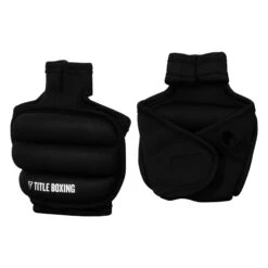 TITLE Boxing Weighted Gloves 2.0 -Top Boxing Store TWGV2 BK 2