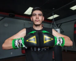 WBC By TITLE Boxing Sparring Gloves -Top Boxing Store WBCSGBKGNGD 2