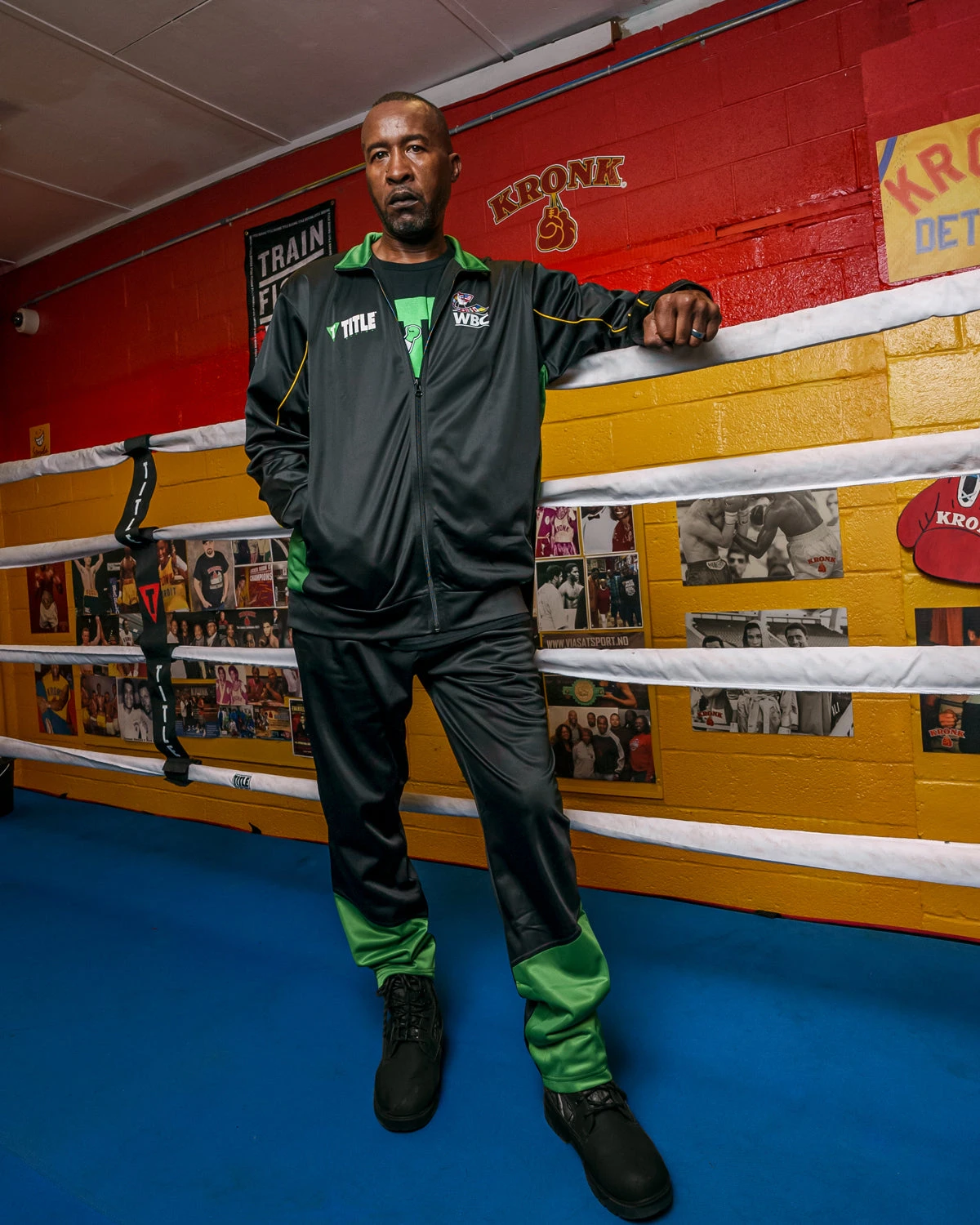 WBC By TITLE Boxing Warm-Up Suit 5 WBC By TITLE Boxing Warm-Up Suit - Image 5