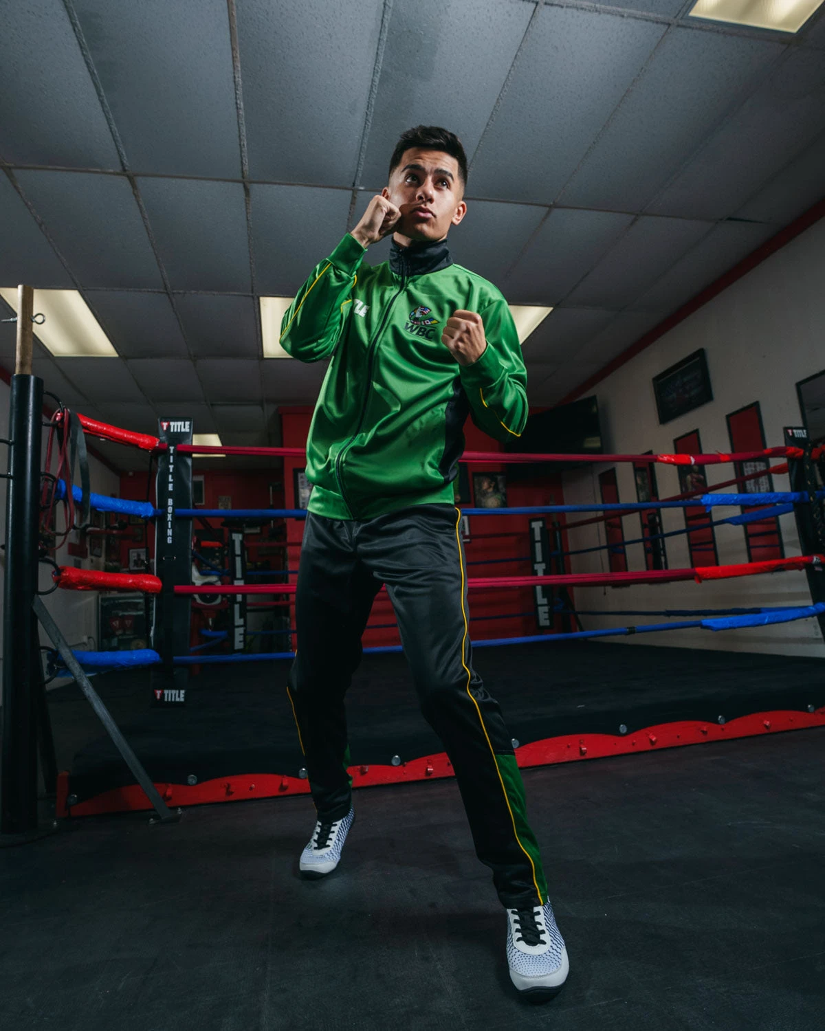 WBC By TITLE Boxing Warm-Up Suit 10 WBC By TITLE Boxing Warm-Up Suit - Image 10