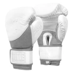 TITLE White Boxing Training/Sparring Gloves 8 TITLE White Boxing Training/Sparring Gloves -Top Boxing Store WHWTSG 2