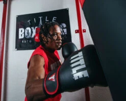 TITLE Boxing Dynamic Strike Heavy Bag Gloves -Top Boxing Store XDBGRDBK 1