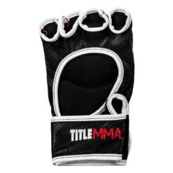 TITLE MMA Command Pro Fight Gloves -Top Boxing Store XMCPFG RD WH 004