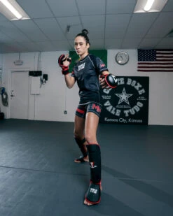 TITLE MMA Conflict Stand Up Shin Guards -Top Boxing Store XMSGBKRD 3