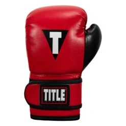 TITLE Boxing Youth Bag Gloves 23 TITLE Boxing Youth Bag Gloves -Top Boxing Store YTBBG RD BK 03