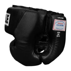 TITLE Boxing USA Boxing Competition Headgear - With Cheeks -Top Boxing Store achx bk 3