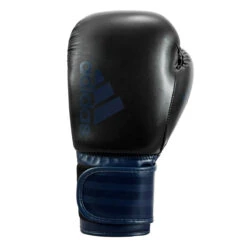 Adidas Hybrid 100 Boxing Gloves -Top Boxing Store adih100 bk bl 003