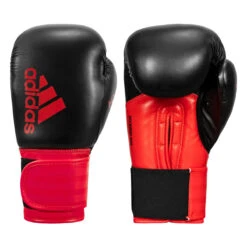 Adidas Hybrid 100 Boxing Gloves -Top Boxing Store adih100 bk rd 001 1