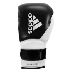 Adidas Hybrid 350 Elite Training Gloves -Top Boxing Store adih350tg bk wh 3 2 1