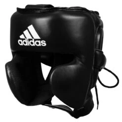 Adidas Star Pro Headgear -Top Boxing Store adiphg01 bk wh 01