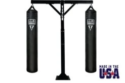 TITLE Boxing Adjustable Heavy Duty Double Bags Stand -Top Boxing Store ahdhsd 1 usa
