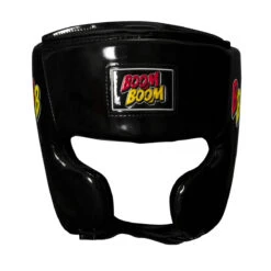 BOOM BOOM Boxing Commander Youth Headgear 7 BOOM BOOM Boxing Commander Youth Headgear -Top Boxing Store bbhgy bk 2