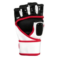 BOOM BOOM Boxing Bomber Youth MMA Gloves -Top Boxing Store bbmmgy bk wh rd 04