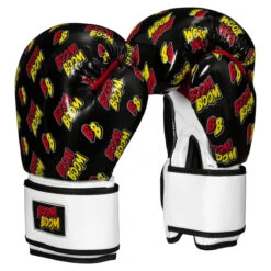 BOOM BOOM Boxing Striker Youth Boxing Gloves 3.0 -Top Boxing Store bbsbgy3 bk wh 02