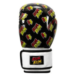 BOOM BOOM Boxing Striker Youth Boxing Gloves 3.0 -Top Boxing Store bbsbgy3 bk wh 03