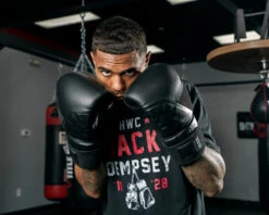 TITLE Black Phantom Bag Gloves -Top Boxing Store bkpbg bk 2