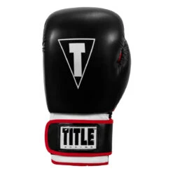 TITLE Boxing Leather Big League Bag Gloves -Top Boxing Store blbg2 bk rd 03