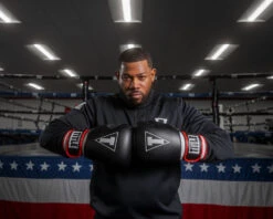 TITLE Boxing Leather Big League Bag Gloves -Top Boxing Store blbg2 bk rd wh 2 2