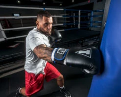 TITLE Boxing Leather Big League Training Gloves 15 TITLE Boxing Leather Big League Training Gloves -Top Boxing Store bltg2 bk bl wh 4 1