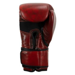 TITLE Boxing Blood Red Leather Bag Gloves -Top Boxing Store brbg rd 004 4