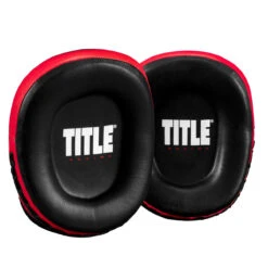 TITLE Boxing Leather Combination Focus Mitts 2.0 -Top Boxing Store cbfpm2 3
